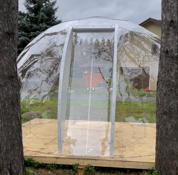 Solid Frameless Dome